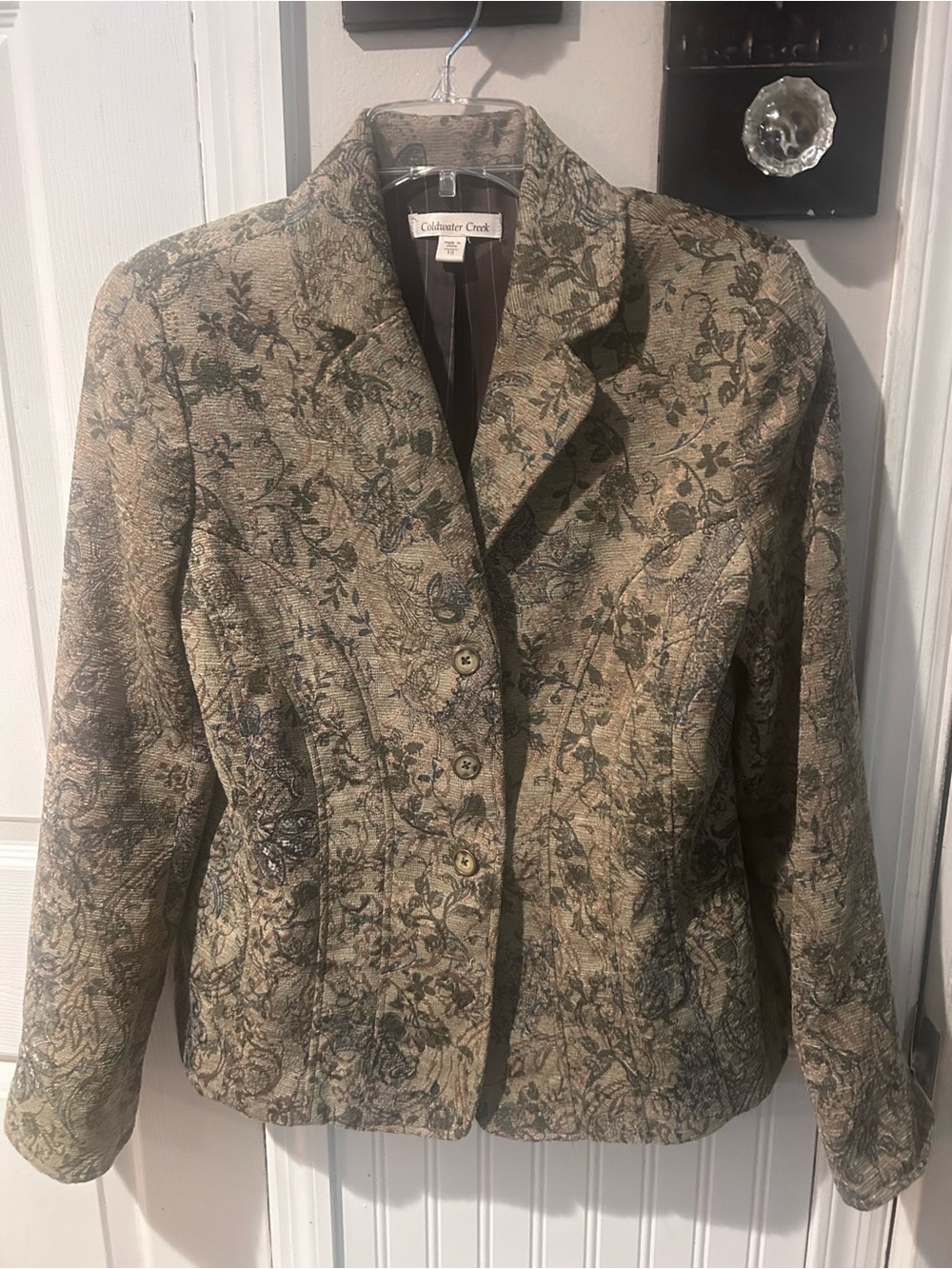 Vintage Tapestry Blazer Jacket - Coldwater Creek